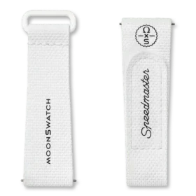 Bracelet MoonSwatch en caoutchouc blanc/blanc