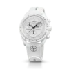Bracelet MoonSwatch en caoutchouc blanc/blanc