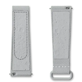 Bracelet MoonSwatch en caoutchouc gris/gris