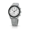 Bracelet MoonSwatch en caoutchouc gris/gris