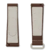 Bracelet MoonSwatch en caoutchouc marron/beige
