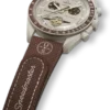 Bracelet MoonSwatch en caoutchouc marron/beige