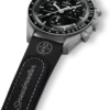 Bracelet MoonSwatch en caoutchouc noir/gris