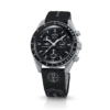 Bracelet MoonSwatch en caoutchouc noir/gris
