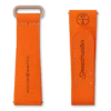 Bracelet MoonSwatch en caoutchouc orange et sable