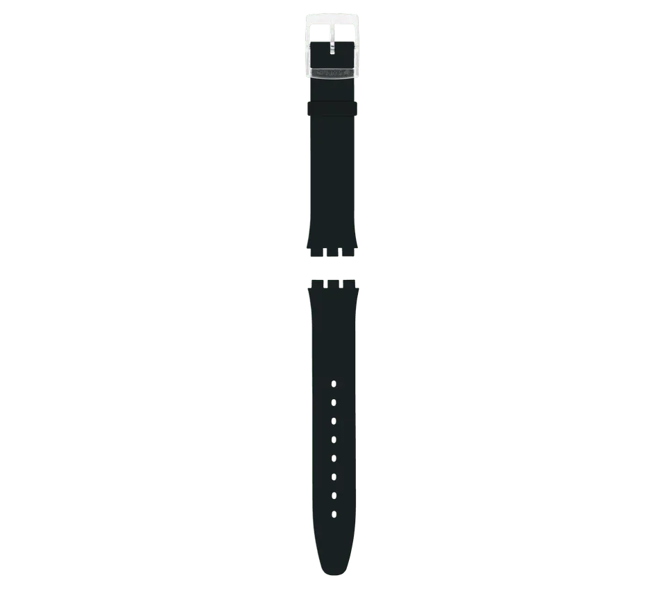 Bracelet Skin Classic en polymère noir