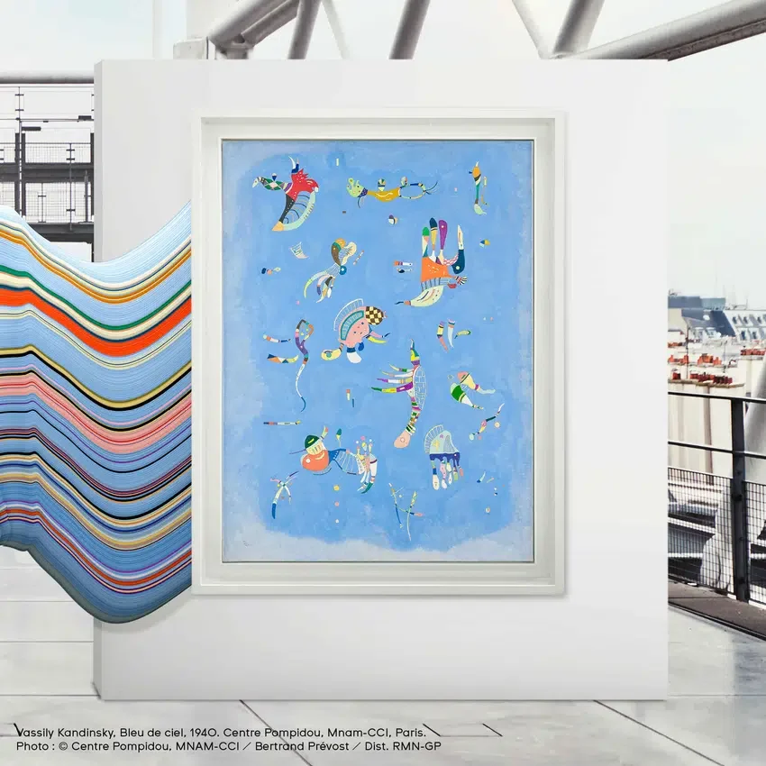 « Ciel bleu », de Wassily Kandinsky