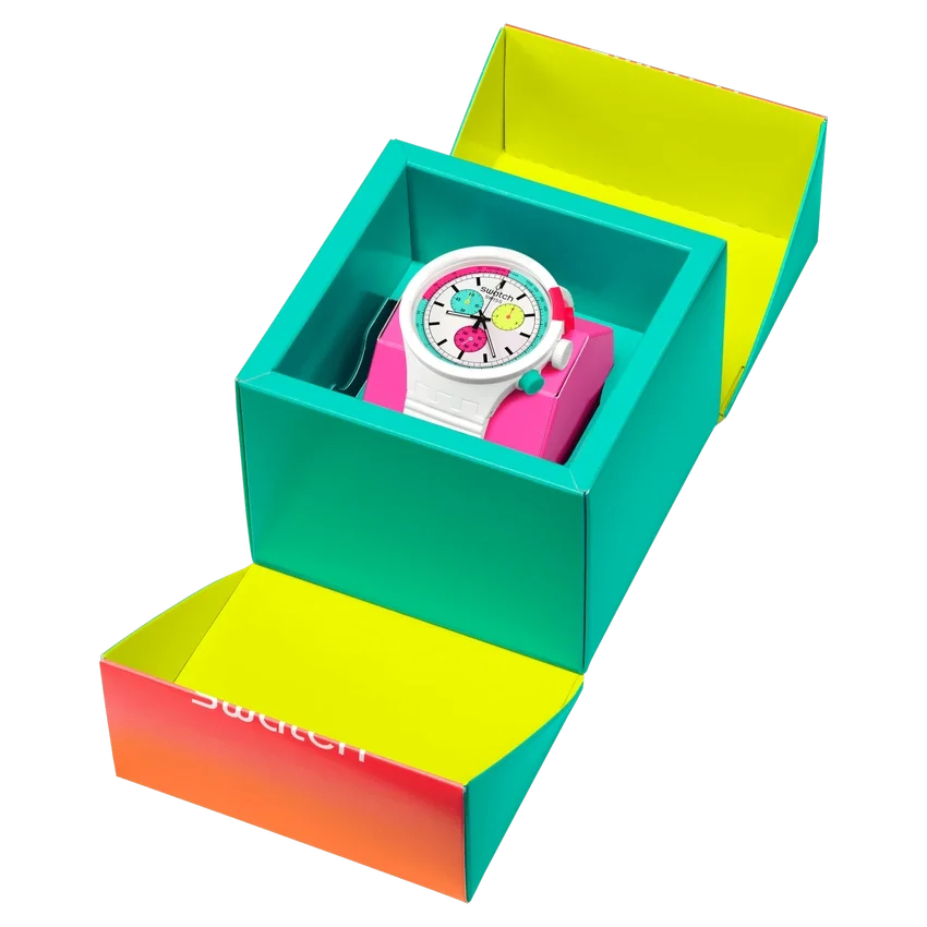 Découvrez la pureté du Neon avec Swatch