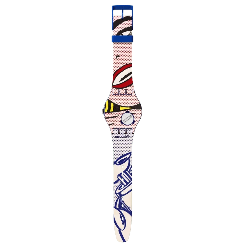 Girl de Roy Lichtenstein, la montre