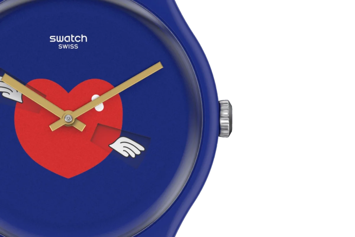 Heart in Blue par Swatch