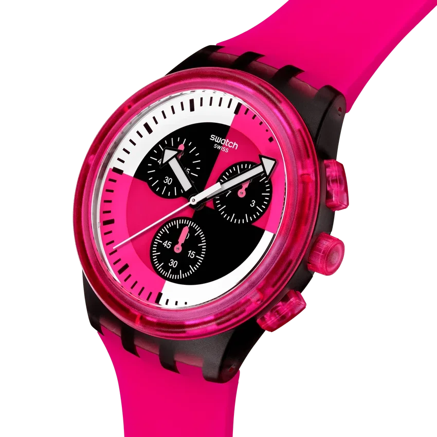 Lignes fuchsia