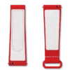 MoonSwatch caoutchouc rouge/blanc
