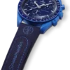 MoonSwatch en caoutchouc bleu marine/bleu