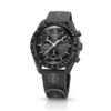 MoonSwatch Gris foncé/Noir en caoutchouc