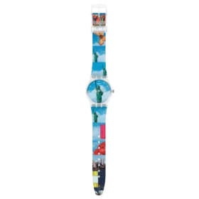 New York par Tadanori Yokoo, les Montres