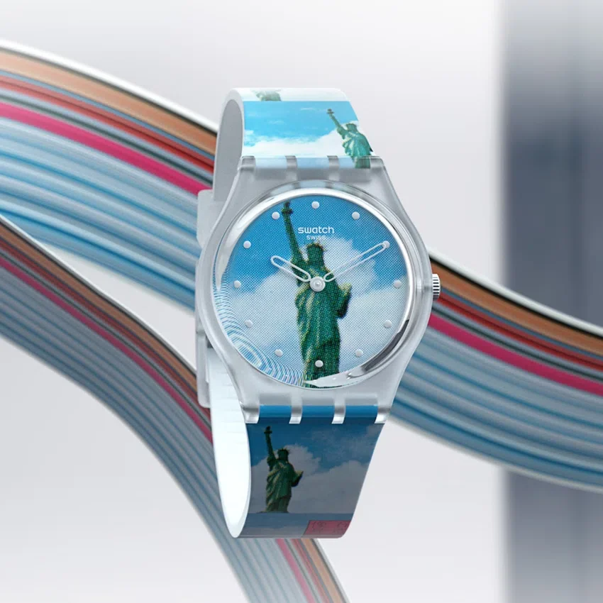New York par Tadanori Yokoo, les Montres
