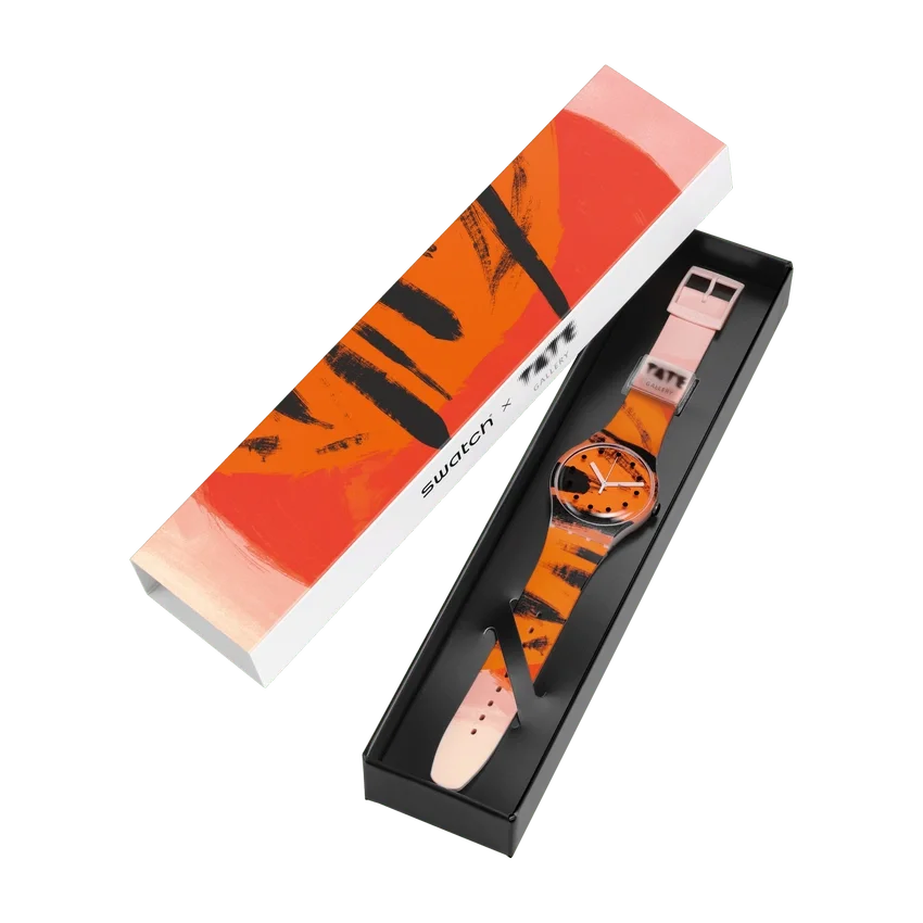 « Orange and Red on Pink » de Barns-Graham