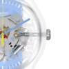 Rayures bleu vif