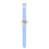 Rayures bleu vif