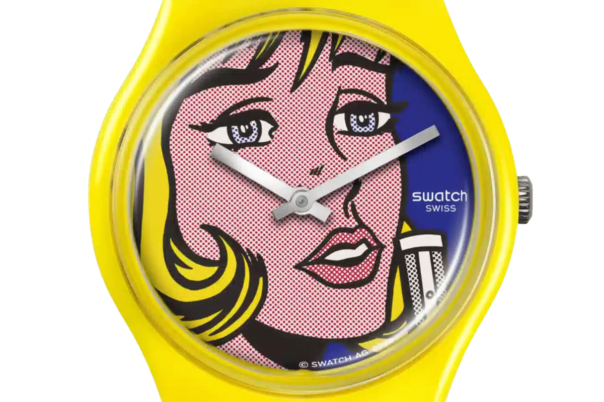 Reverie de Roy Lichtenstein, la montre