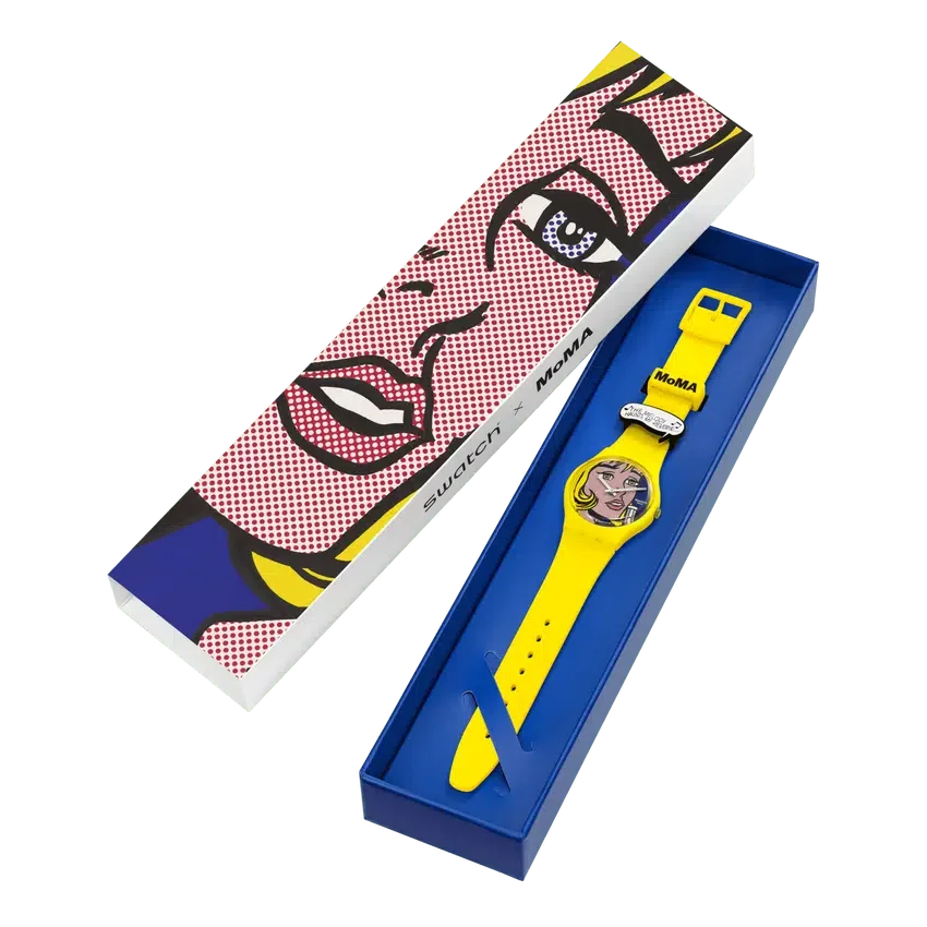 Reverie de Roy Lichtenstein, la montre