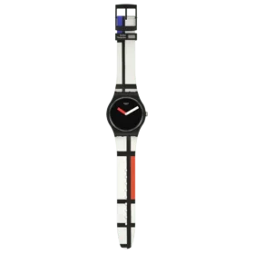 Rouge, bleu et blanc, par Piet Mondrian