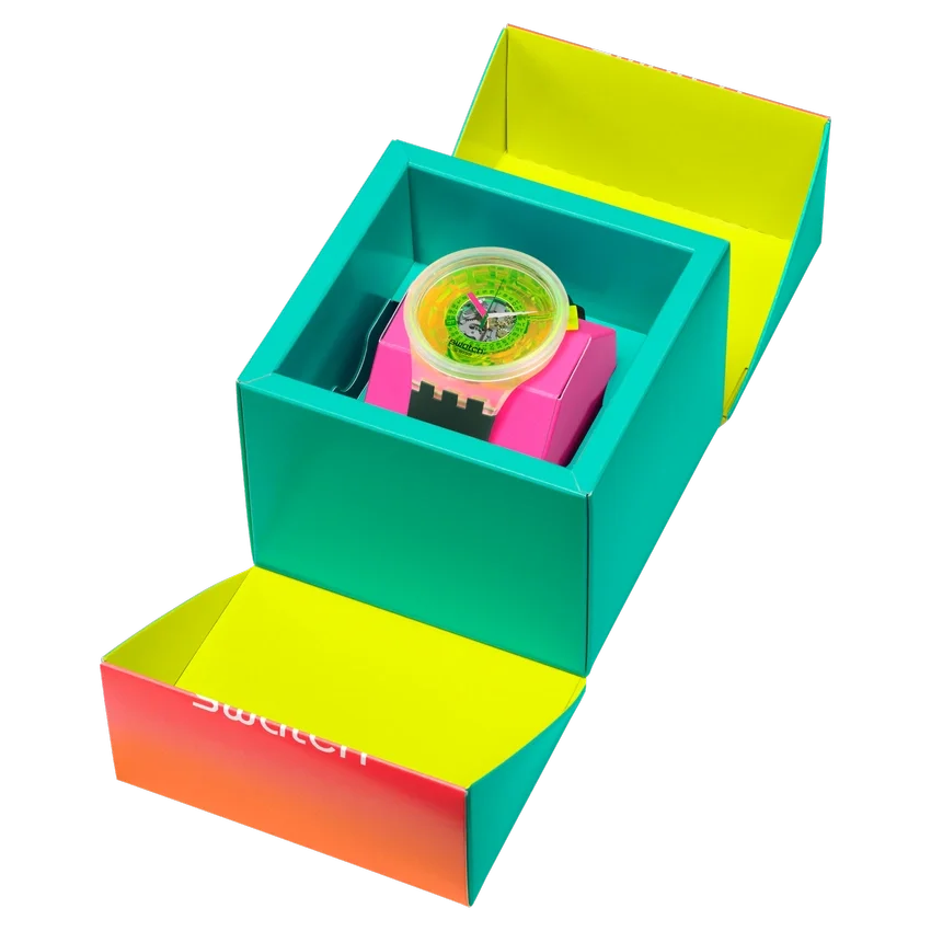 Swatch éblouie par le Neon