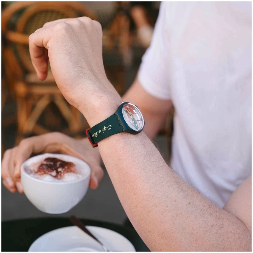 Swatch X Café De Flore pour Not in Paris
