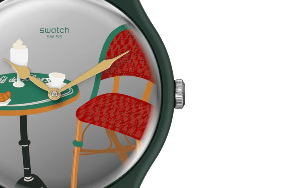 Swatch X Café De Flore pour Not in Paris