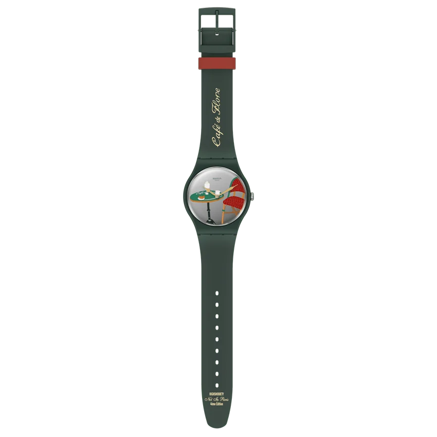 Swatch X Café De Flore pour Not in Paris