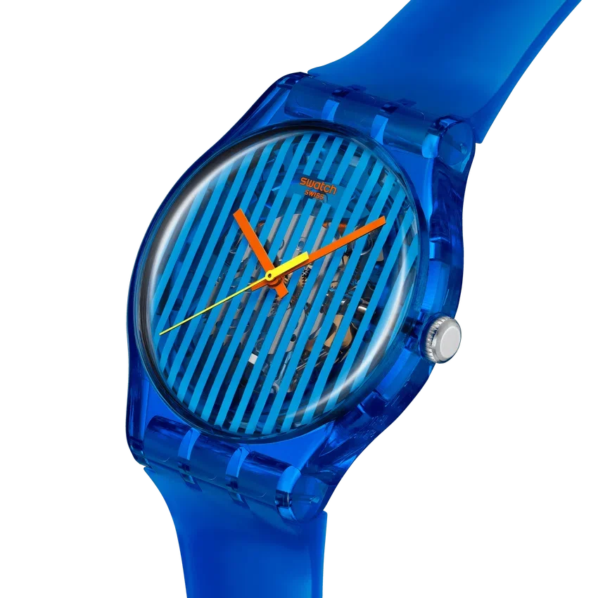 Un bleu éclatant
